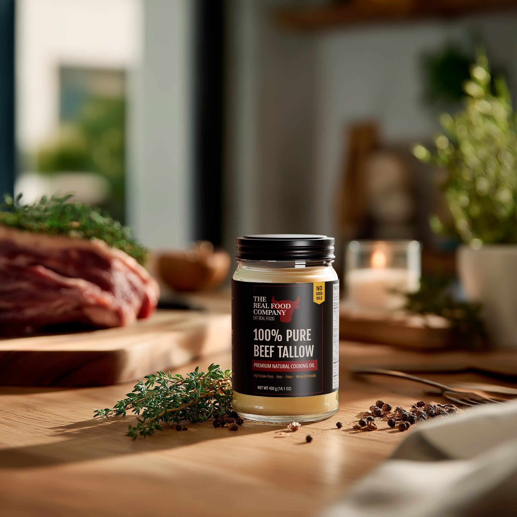 100% Beef Tallow (2 Pack)