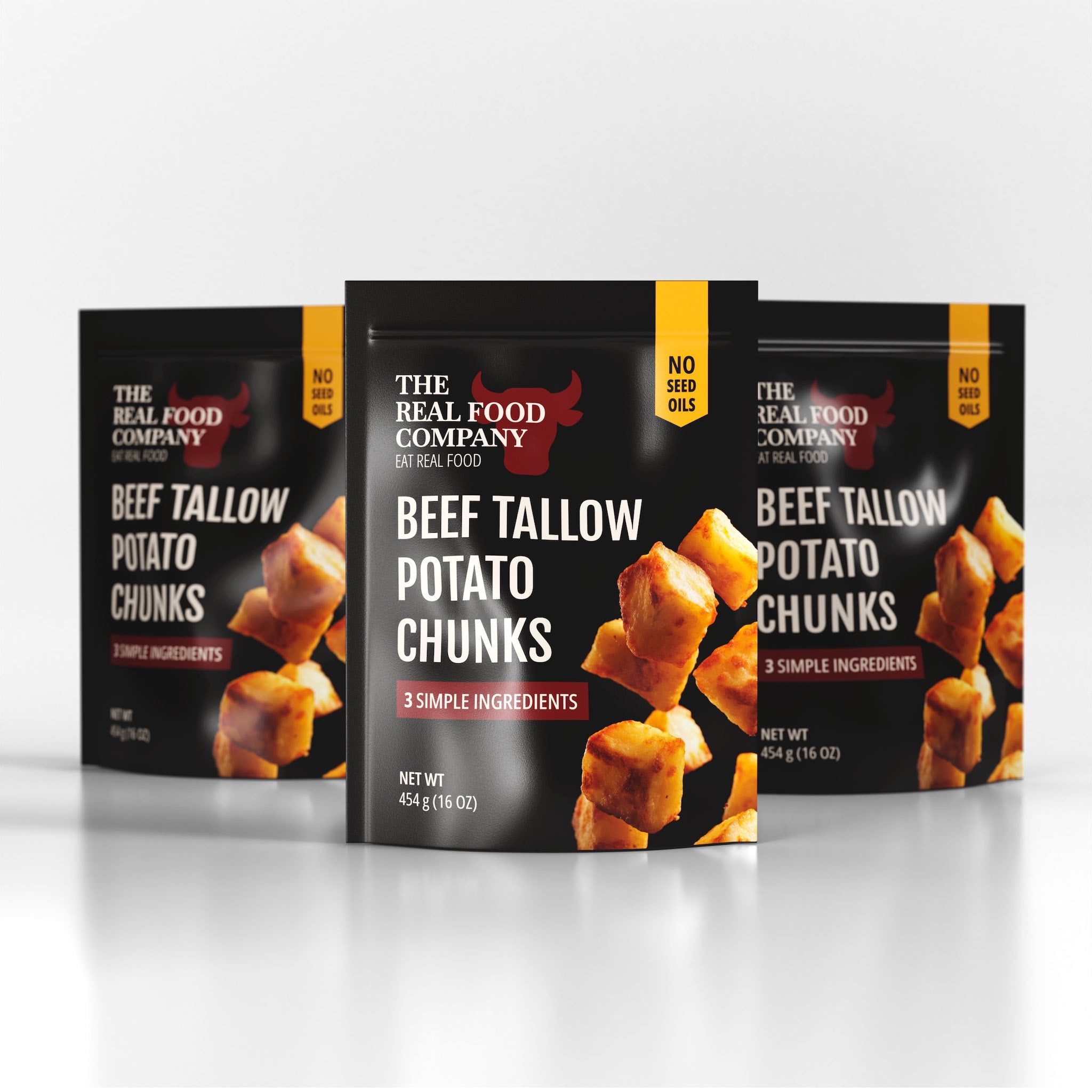 Beef Tallow Potato Chunks